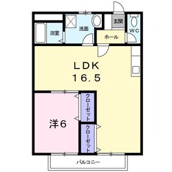 貝塚駅 徒歩10分 2階の物件間取画像